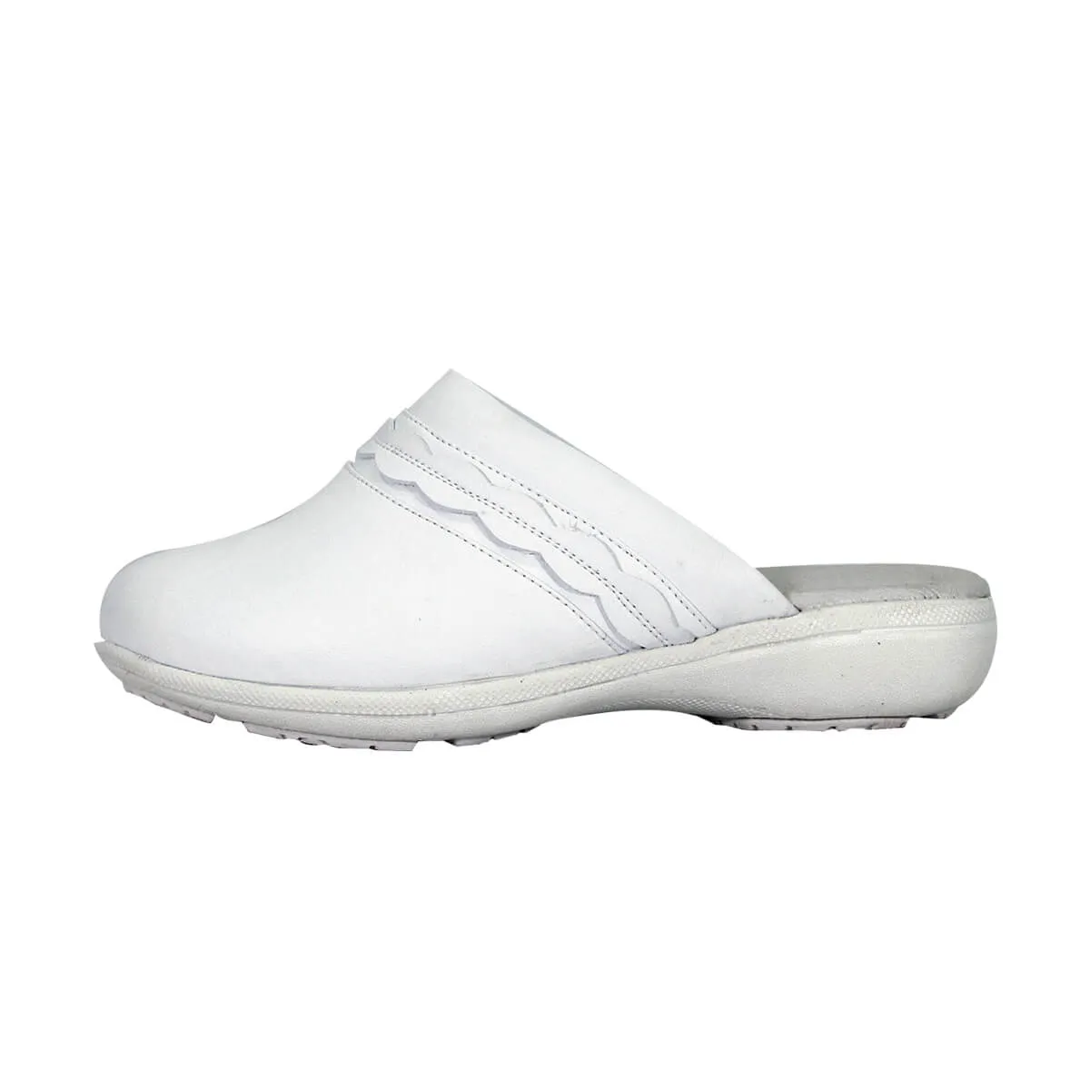 24 HOUR COMFORT Maura Women's Wide Width Leather Mules