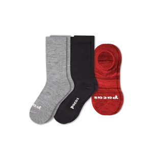 3 Pack - Women's Sock Starter Bundle