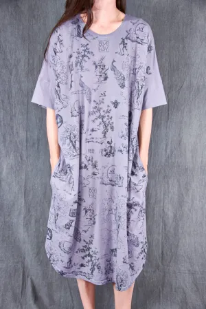 7246 Orcas Island Tunic Dress Amethyst-P