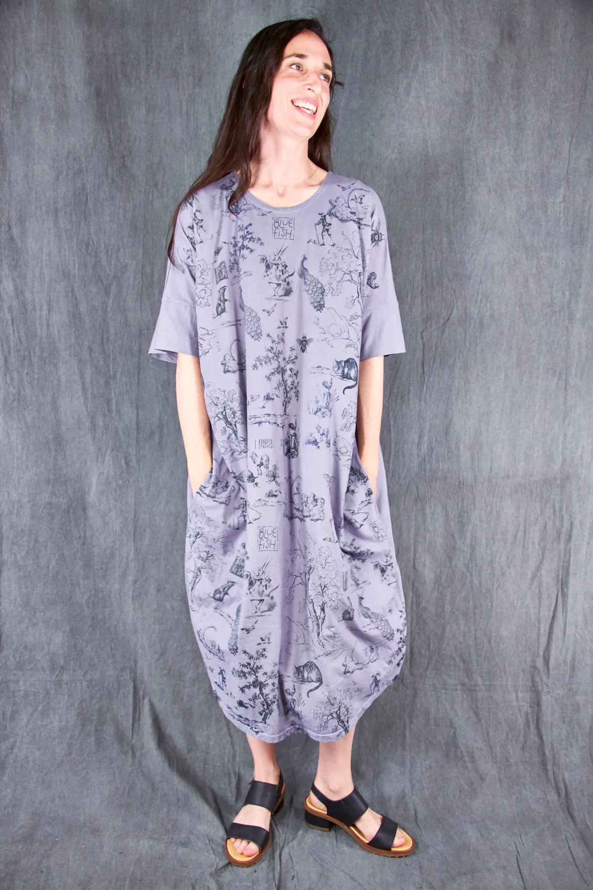 7246 Orcas Island Tunic Dress Amethyst-P