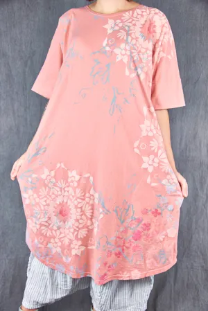 7246 Orcas Island Tunic Dress Guava-P