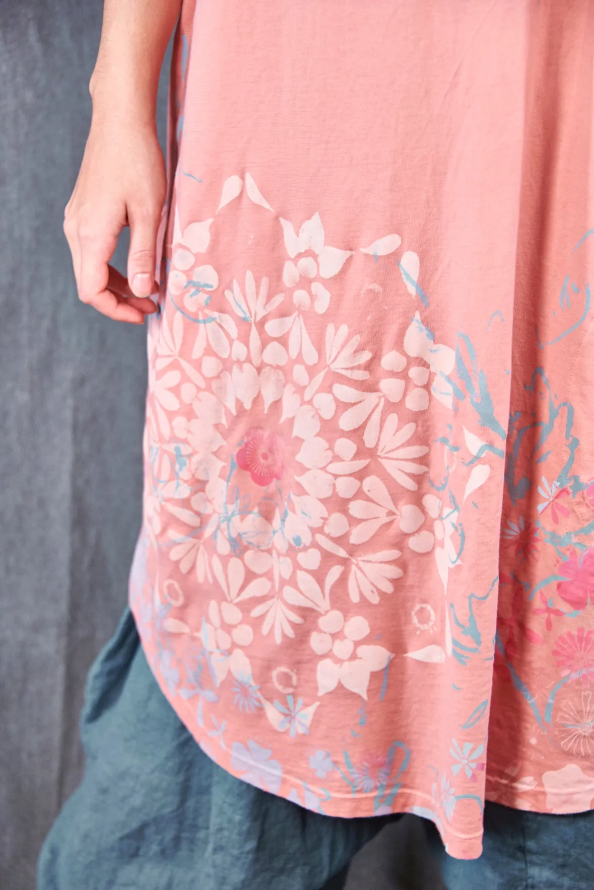 7246 Orcas Island Tunic Dress Guava-P