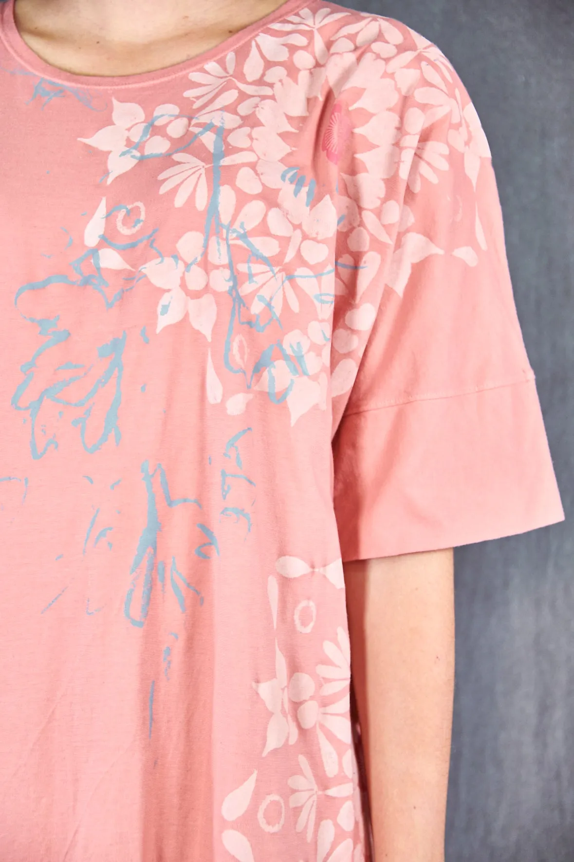 7246 Orcas Island Tunic Dress Guava-P