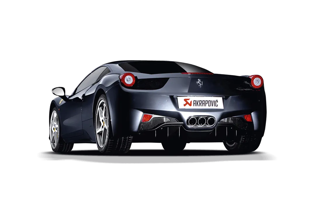 Akrapovic 458 Italia / 458 Spyder Slip-On Performance Exhaust