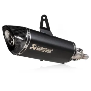 Akrapovic Black Titanium Silencer Slip-On Kit S-IT125SO1-HRTBL