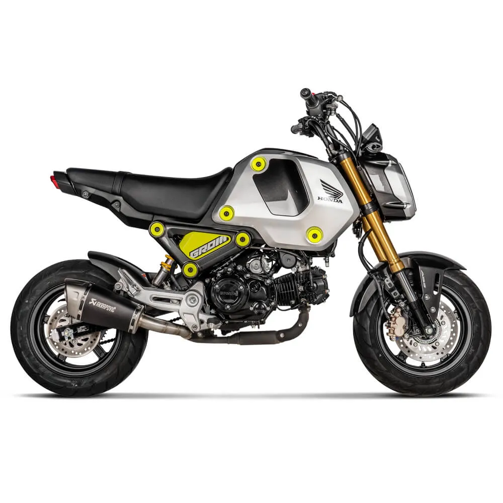 Akrapovic Titanium Silencer Slip On Kit S-H125SO4-ASZTBL