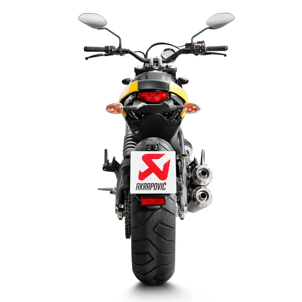 Akrapovic Titanium Twin Silencer Slip-On Kit S-D8SO4-CUBTBL-1