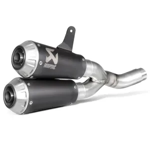 Akrapovic Titanium Twin Silencer Slip-On Kit S-D8SO4-CUBTBL-1