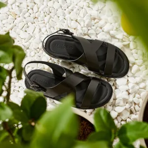 ALIFE BLACK SANDALS