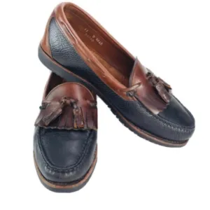 Allen Edmunds Nashua tassel slip on leather shoe
