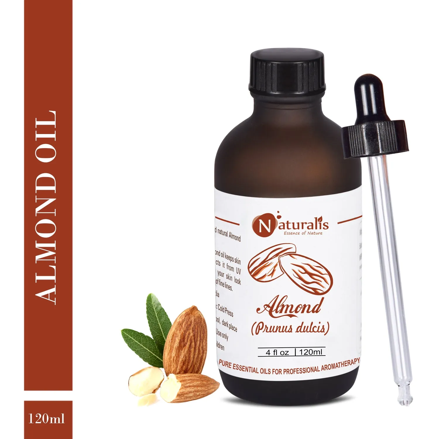 Almond Carrier Oil by Naturalis - Pure & Natural