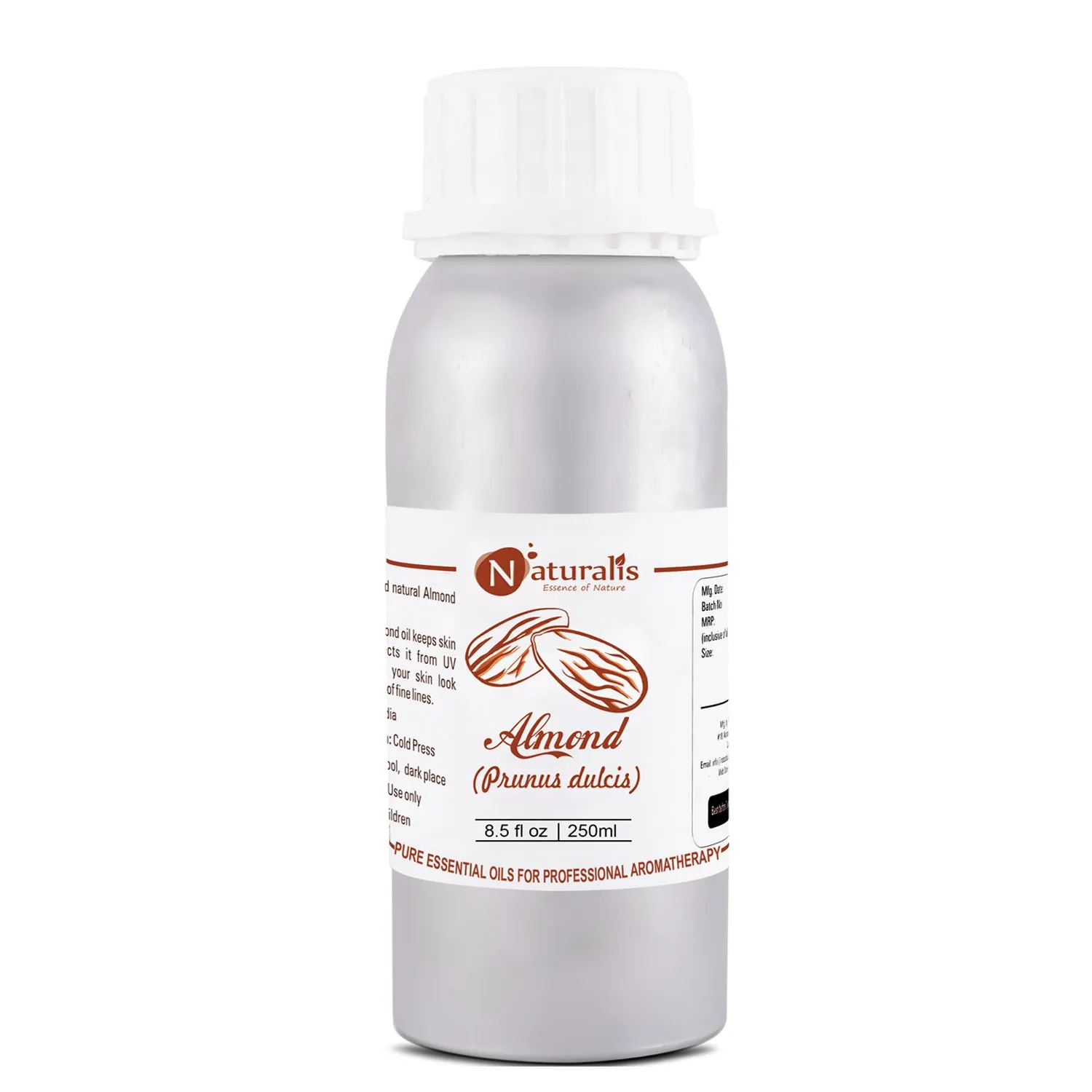 Almond Carrier Oil by Naturalis - Pure & Natural