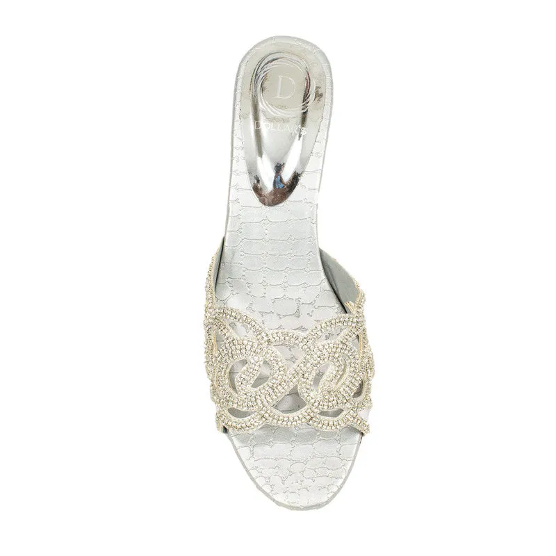 Amani Heels S104H - Silver