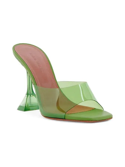 Amina Muaddi PVC Mules