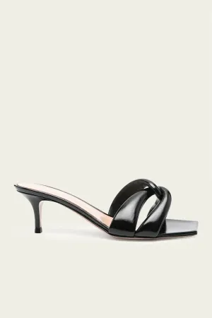 Amour 55 Mule in Black