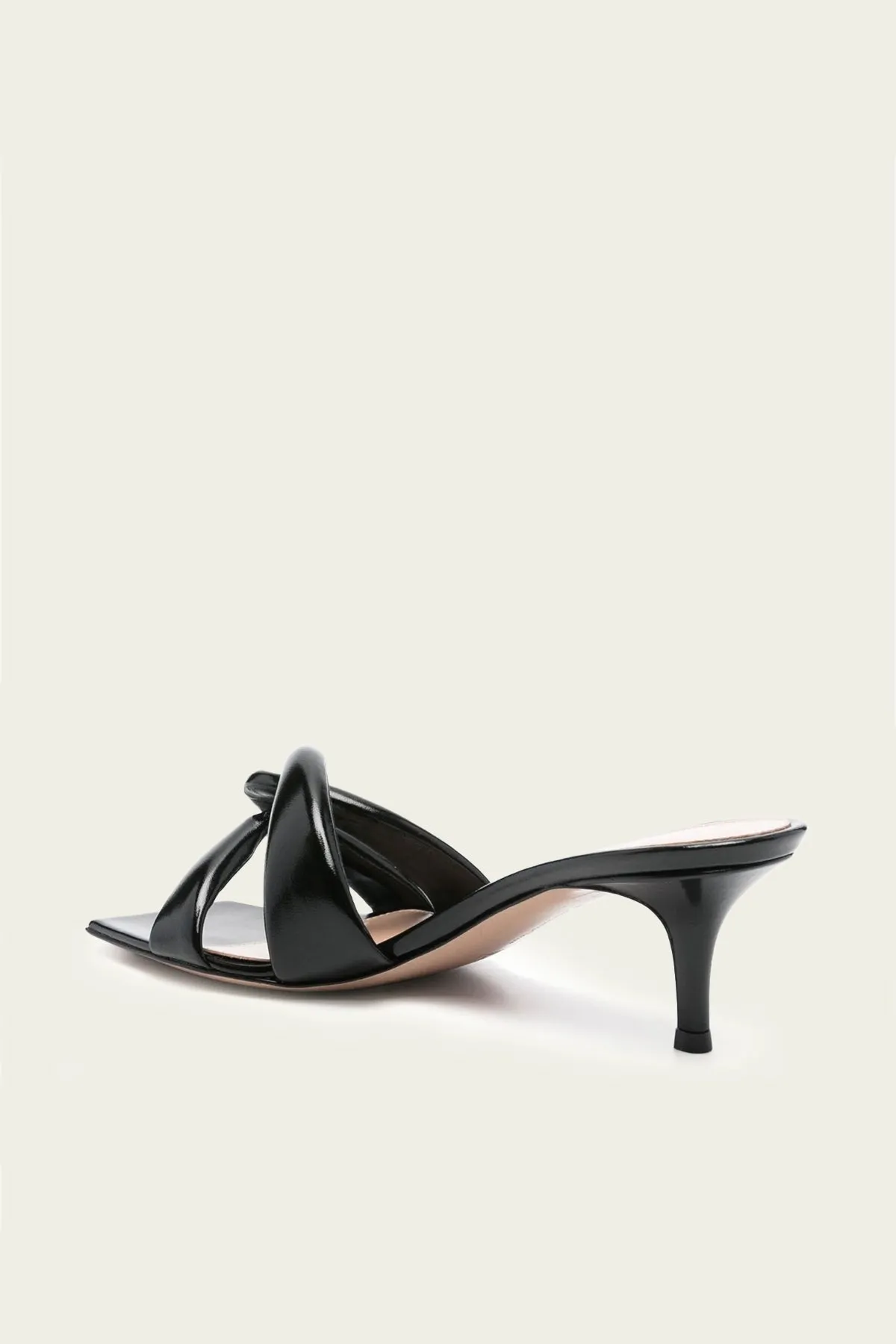 Amour 55 Mule in Black