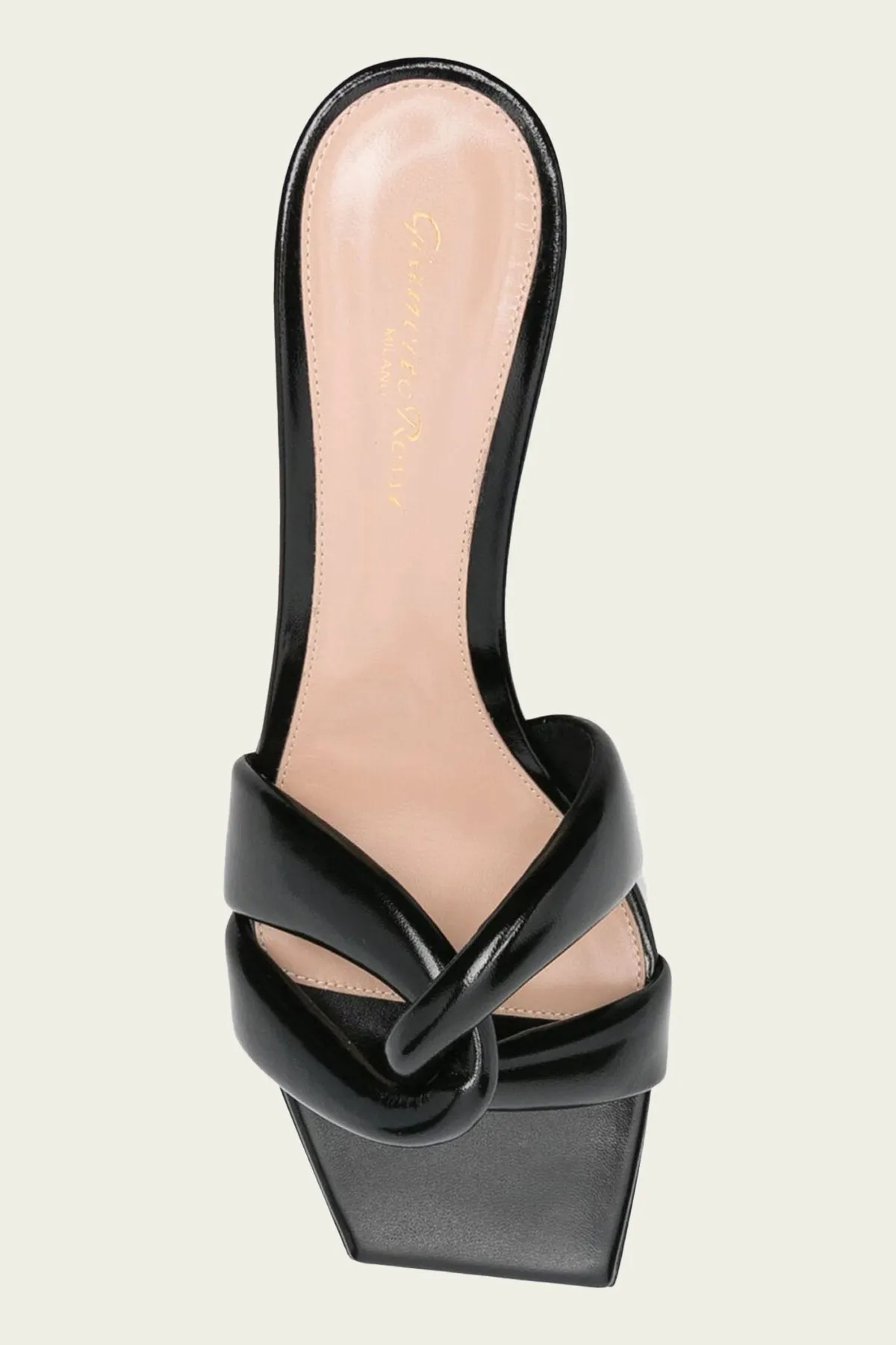 Amour 55 Mule in Black