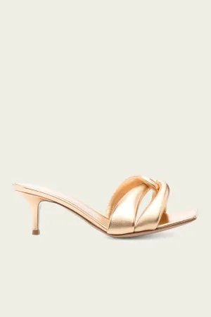 Amour 55 Mule in Gold