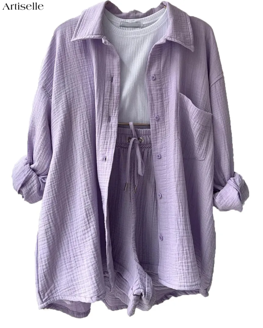 Artiselle | Nina - Cotton Two-Piece Suit