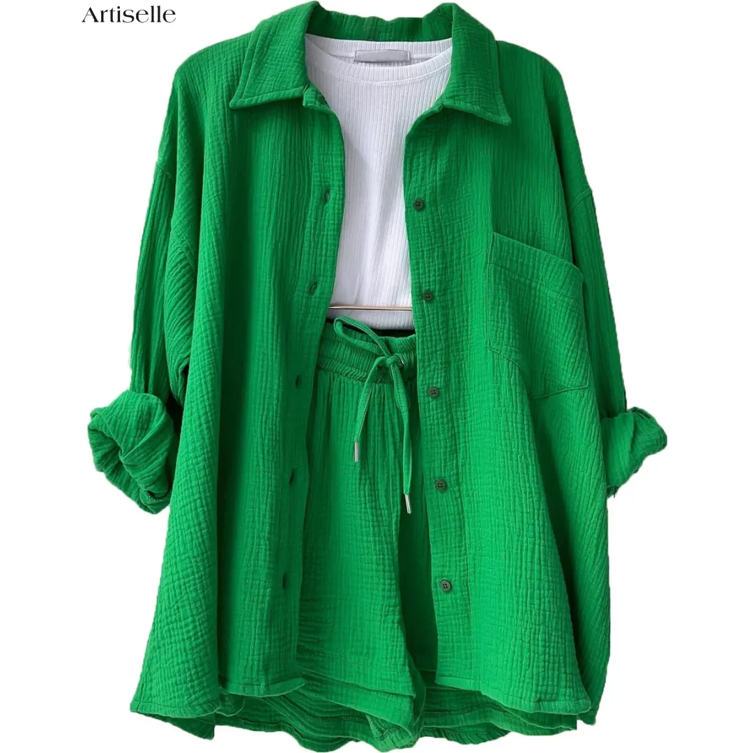 Artiselle | Nina - Cotton Two-Piece Suit