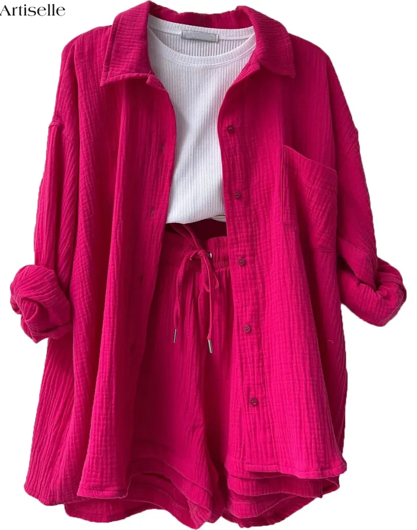Artiselle | Nina - Cotton Two-Piece Suit