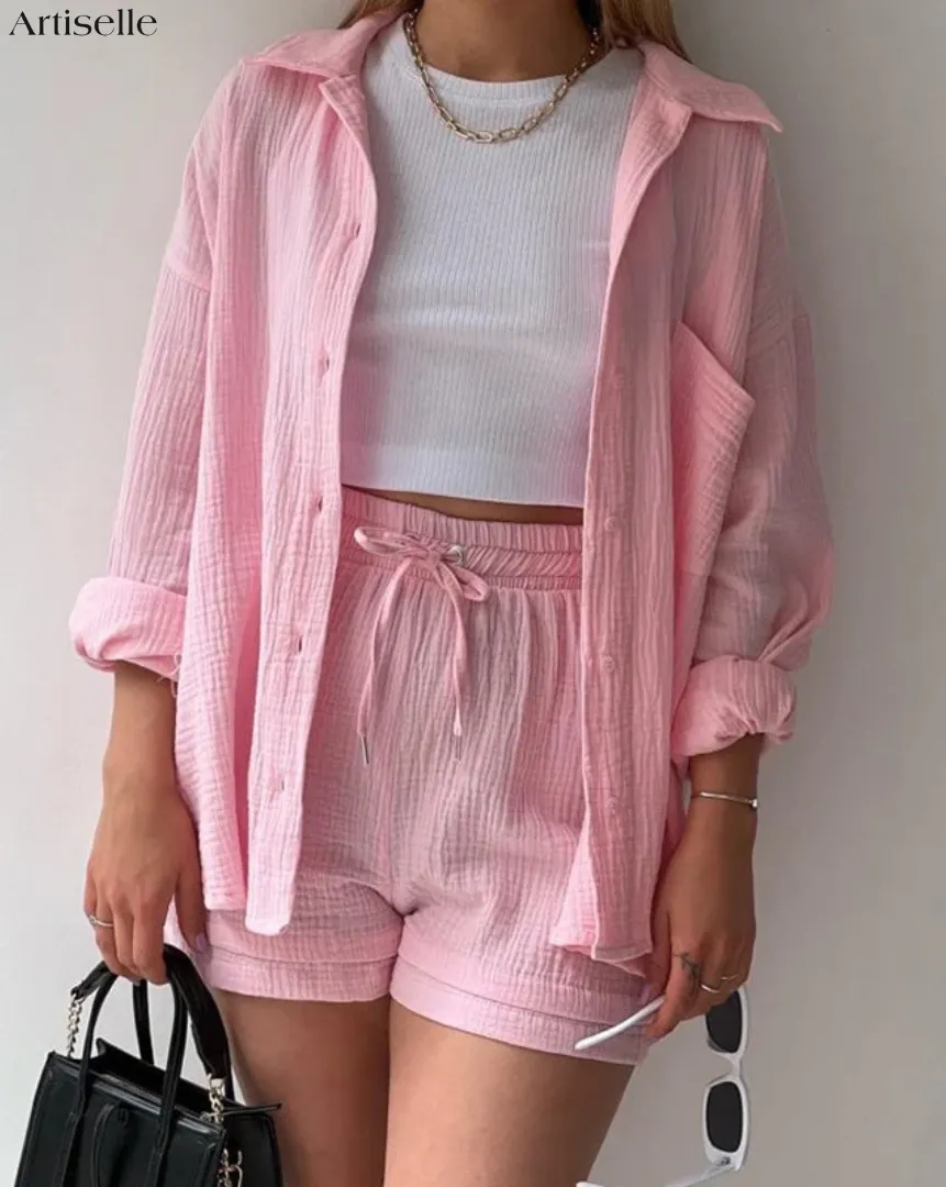 Artiselle | Nina - Cotton Two-Piece Suit