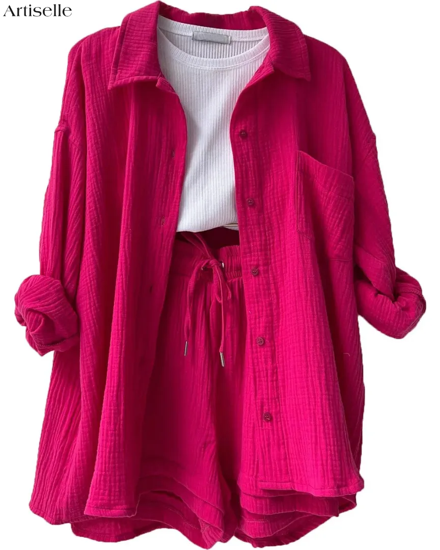 Artiselle | Nina - Cotton Two-Piece Suit