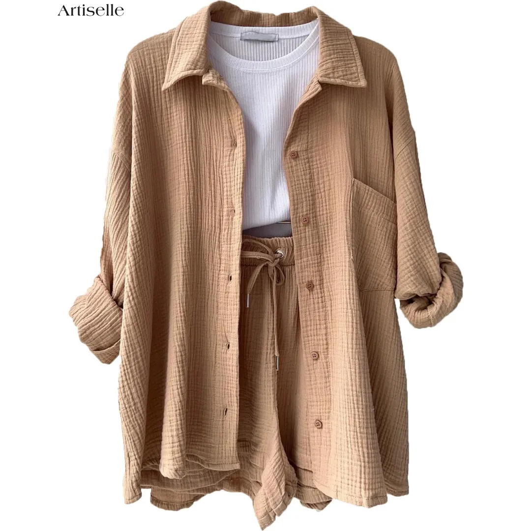 Artiselle | Nina - Cotton Two-Piece Suit
