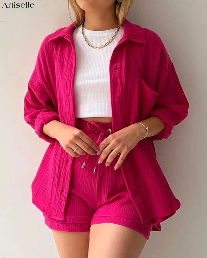 Artiselle | Nina - Cotton Two-Piece Suit
