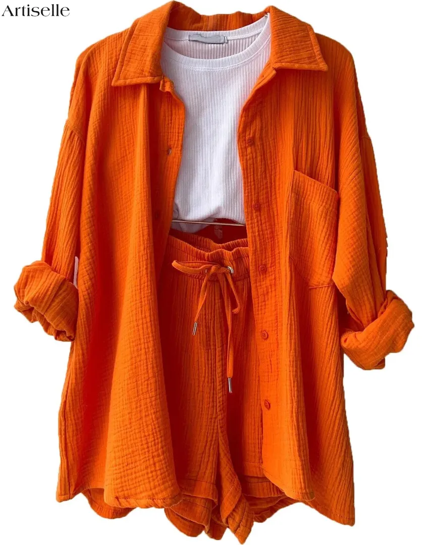 Artiselle | Nina - Cotton Two-Piece Suit