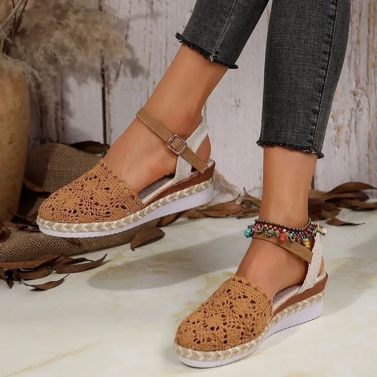 Artiselle | Solara™ - Chic Boho Wedges