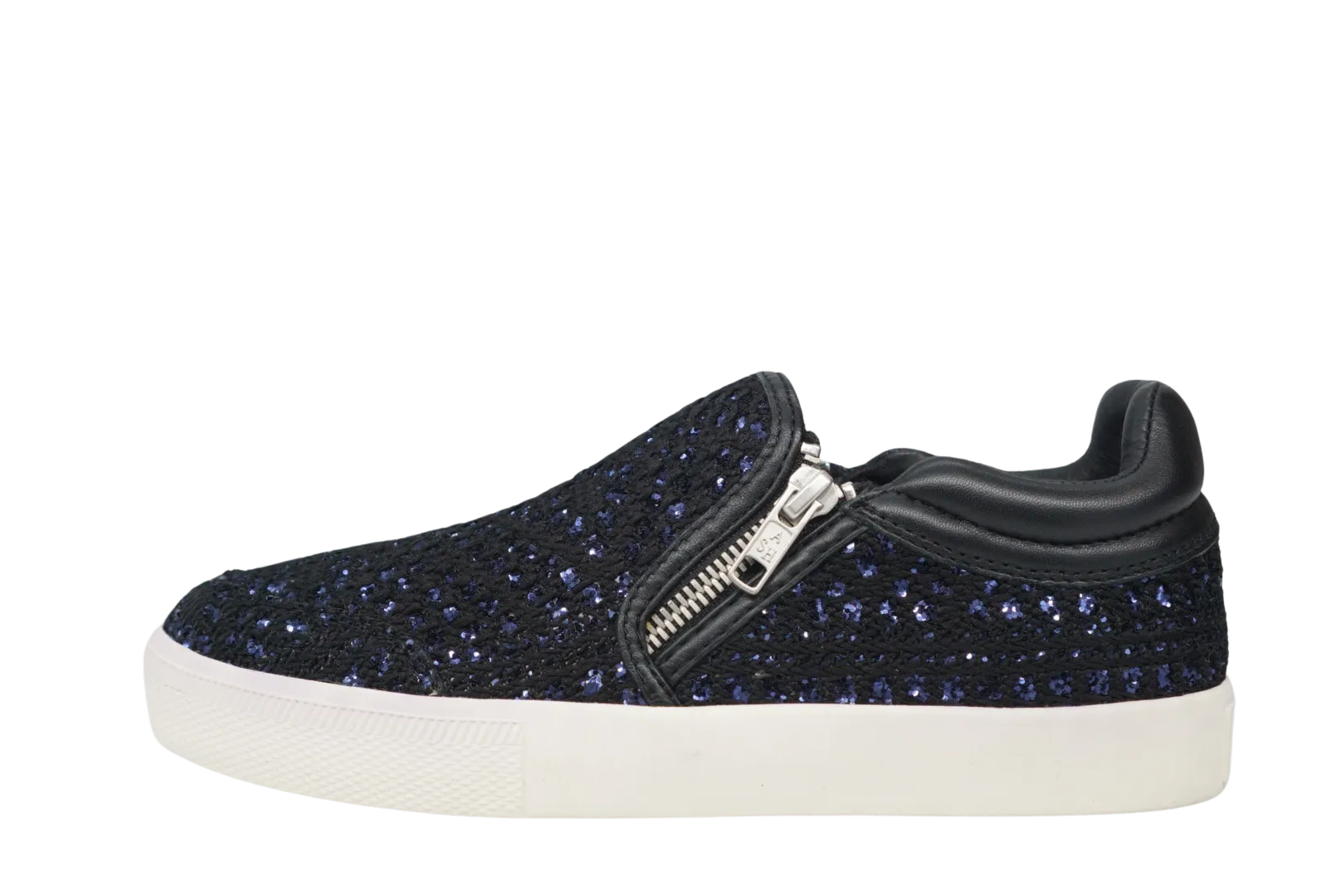 Ash Intense Bis Womens Slip On Black Sequins 350391 Size EU36-41