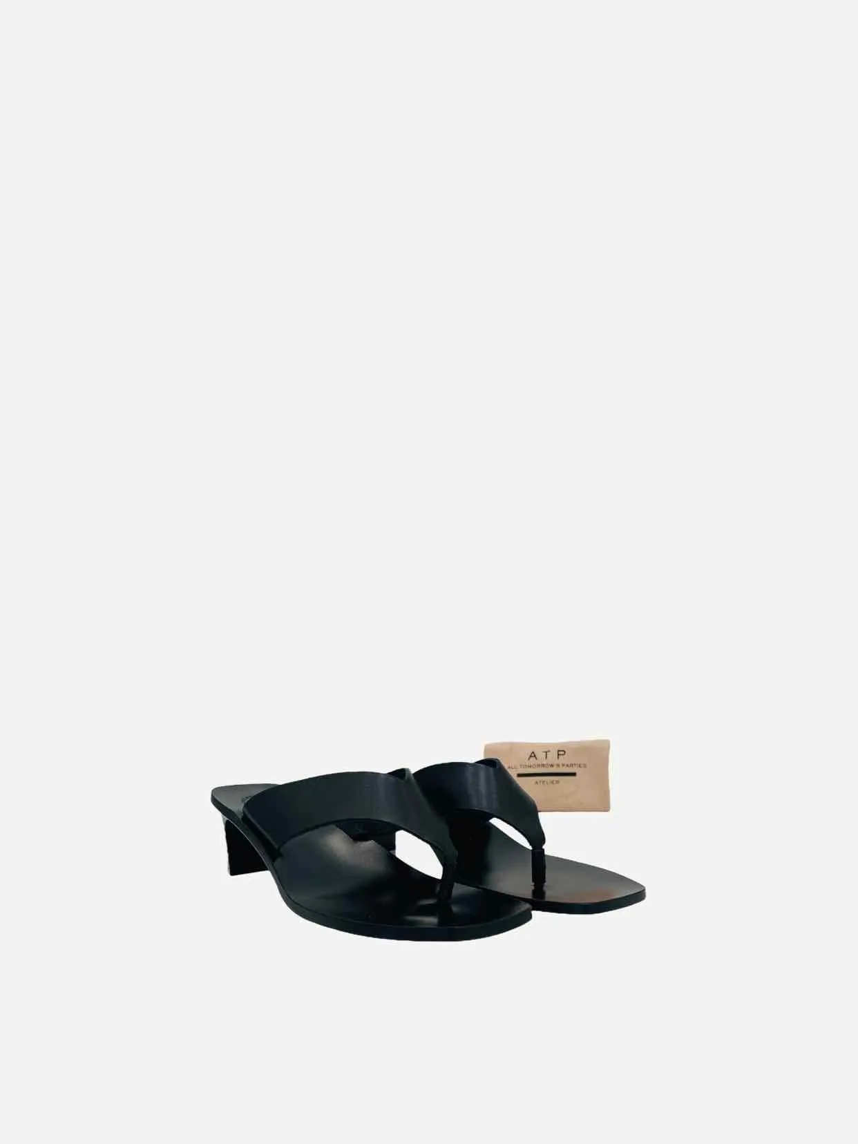 ATP ATELIER Black Mules 40