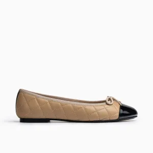 Belle Quilted Ballet Flat