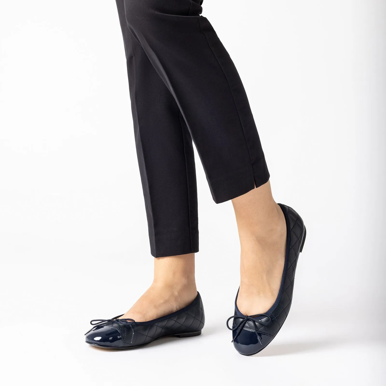 Belle Quilted Ballet Flat