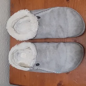 BIRKENSTOCK ZERMATT COZY PREMIUN SUEDE LEATHER UNISEX SLIP ON SLIPPER SANDAL 42
