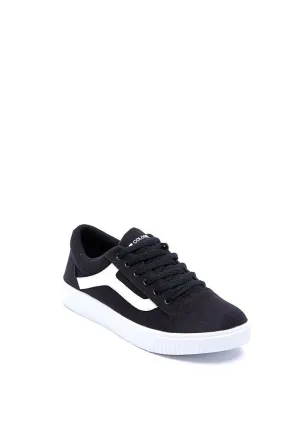 Black Stripe Sneakers