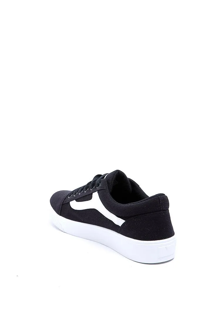 Black Stripe Sneakers