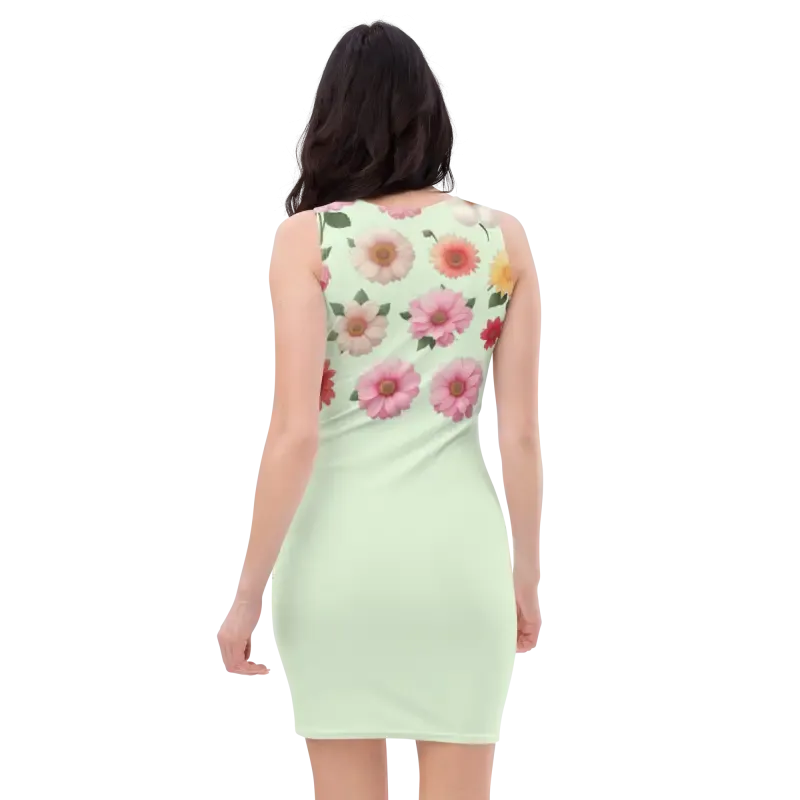Bold Sublimation Cut & Sew Dress that Stands