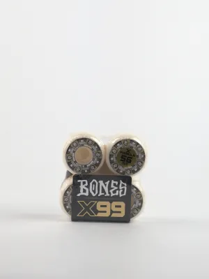 Bones Wheels - X99 Formula - Timeless Machine V5 Sidecut 99a - 56 Mm - Skateboard Wheels