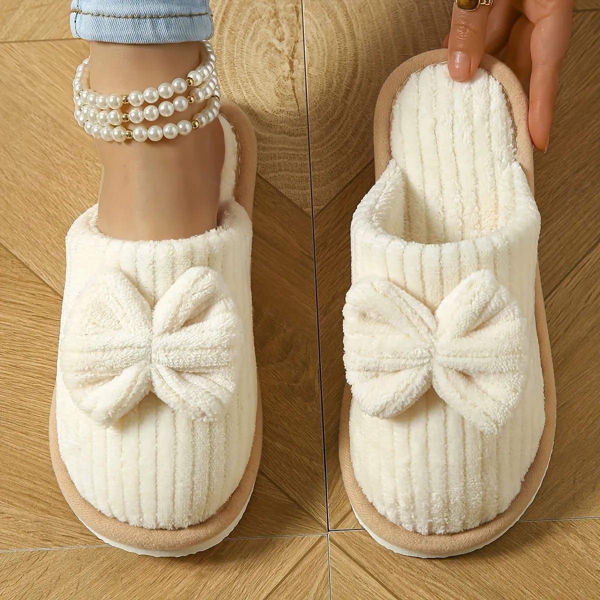 Bowknotz - Plush Slippers