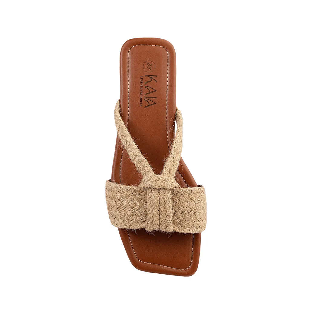 Braided Knot Slipper