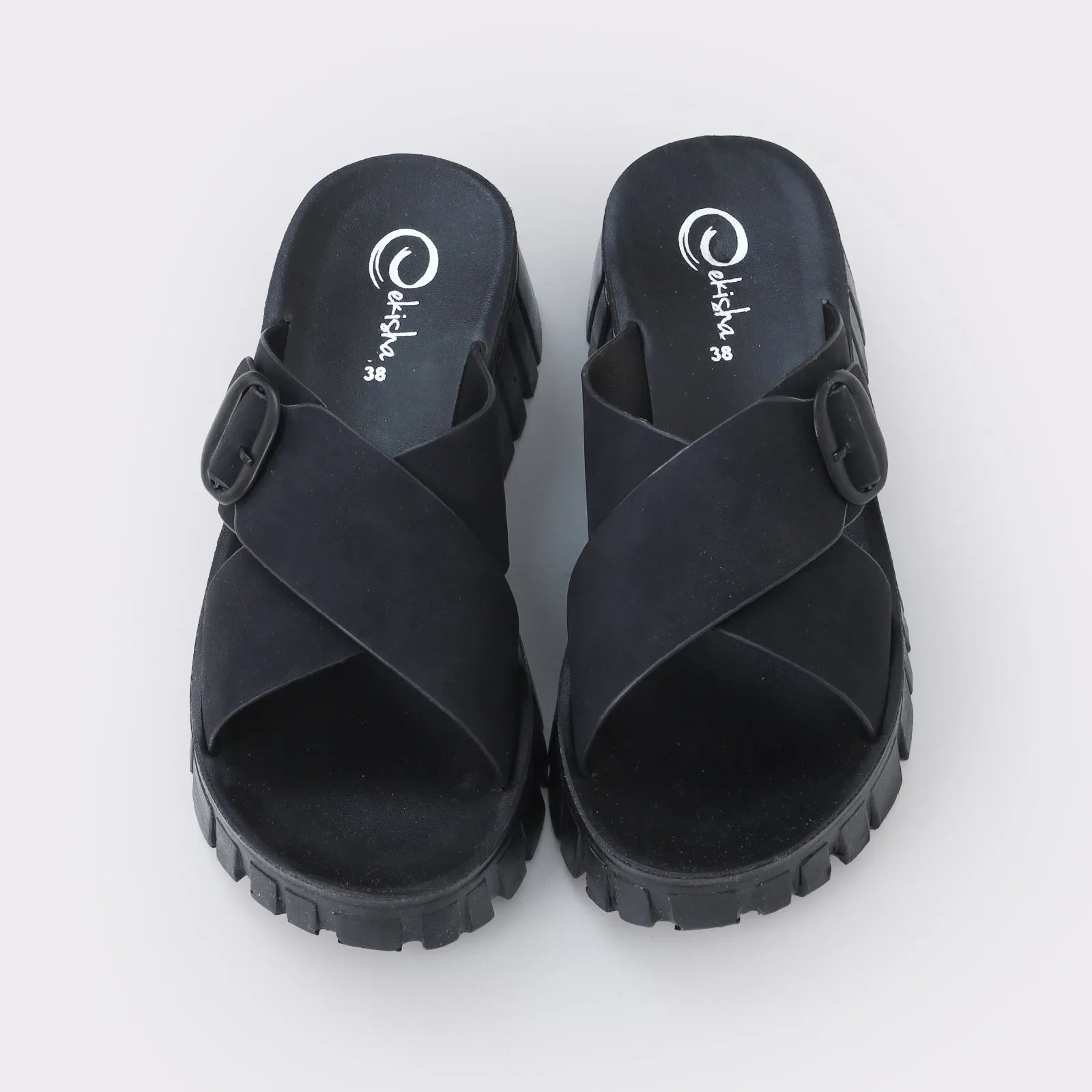 Buckled Slippers For Women