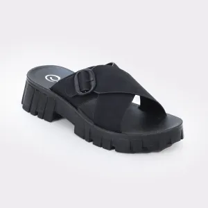 Buckled Slippers For Women