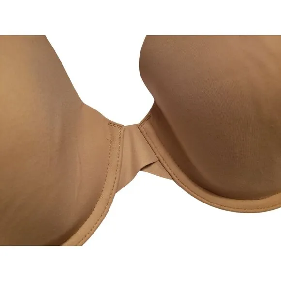 Bundle of 2 Calvin Klein Women's Perfectly Fit T-Shirt Bra Black/Nude Size 34C