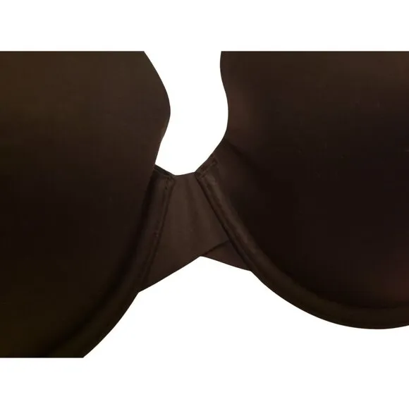 Bundle of 2 Calvin Klein Women's Perfectly Fit T-Shirt Bra Black/Nude Size 34C