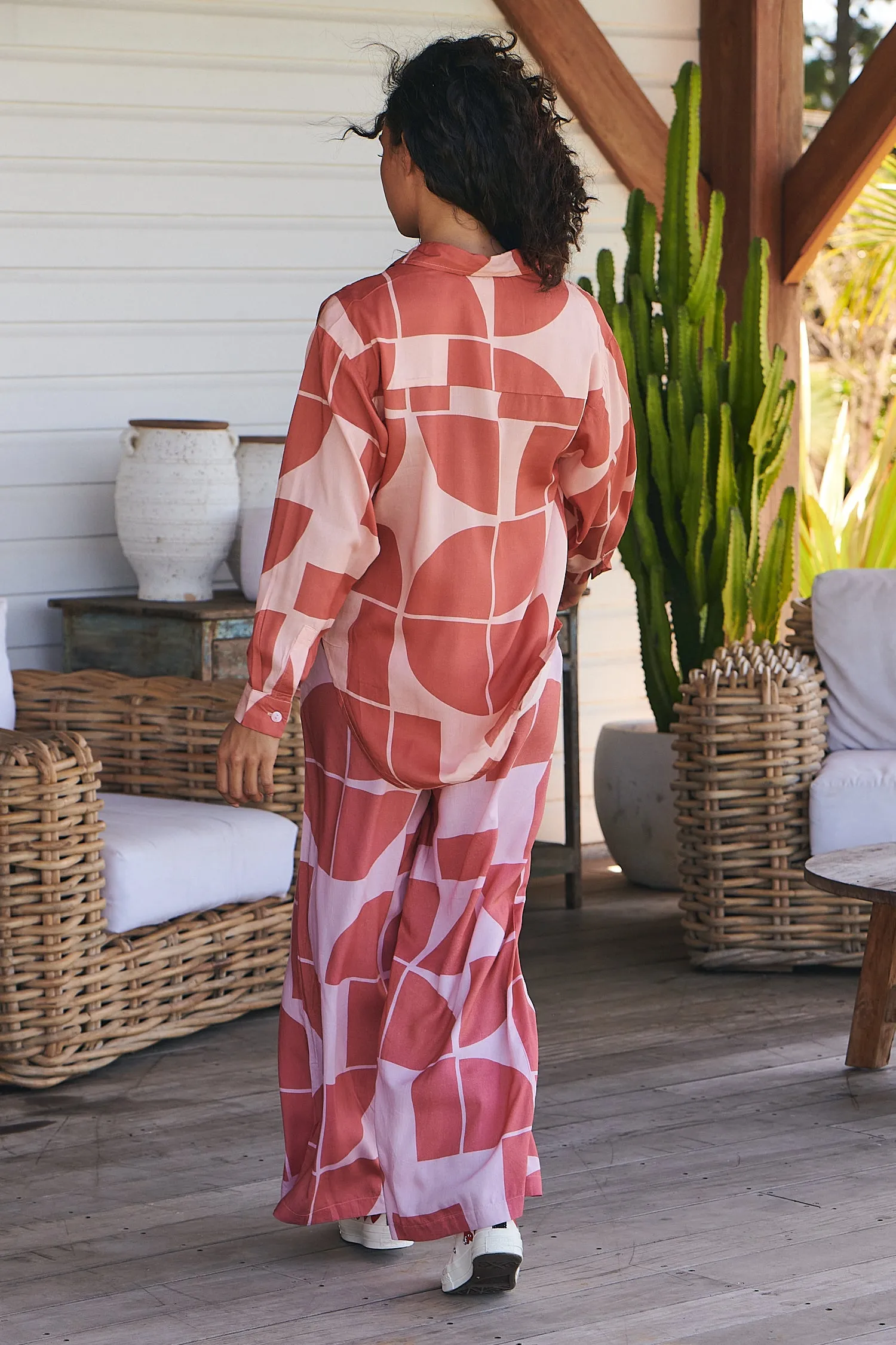 Cali Print Nadia Shirt