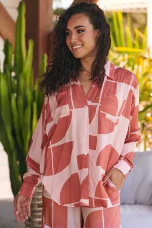 Cali Print Nadia Shirt