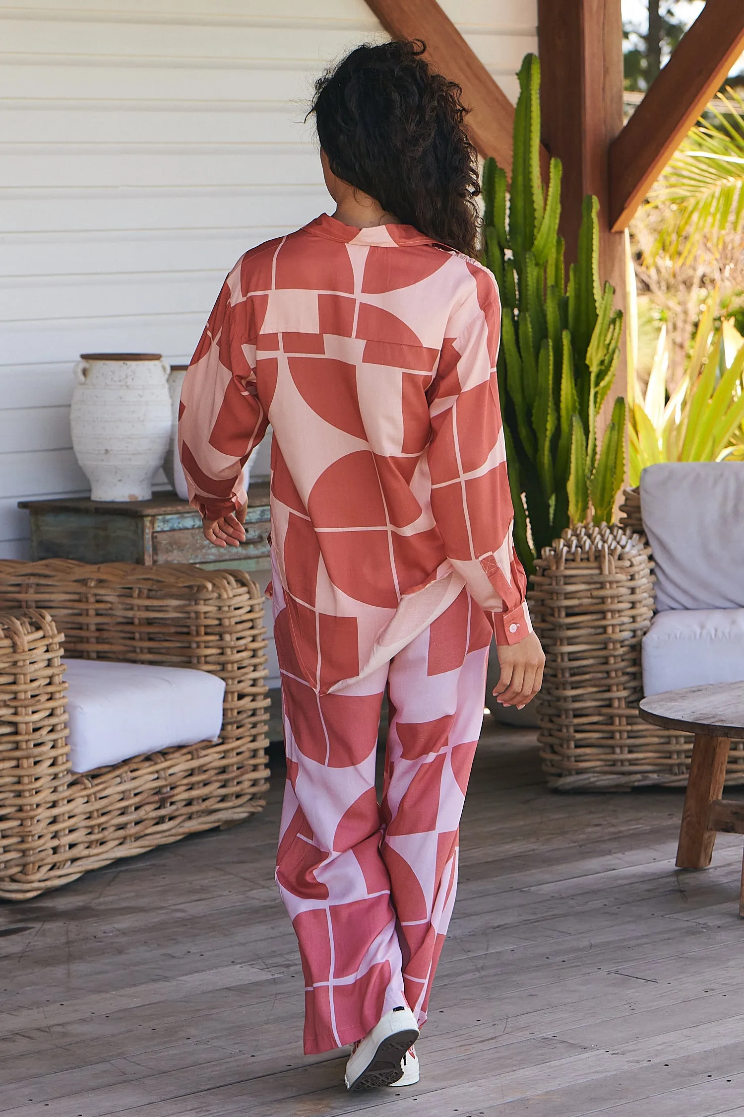 Cali Print Nadia Shirt