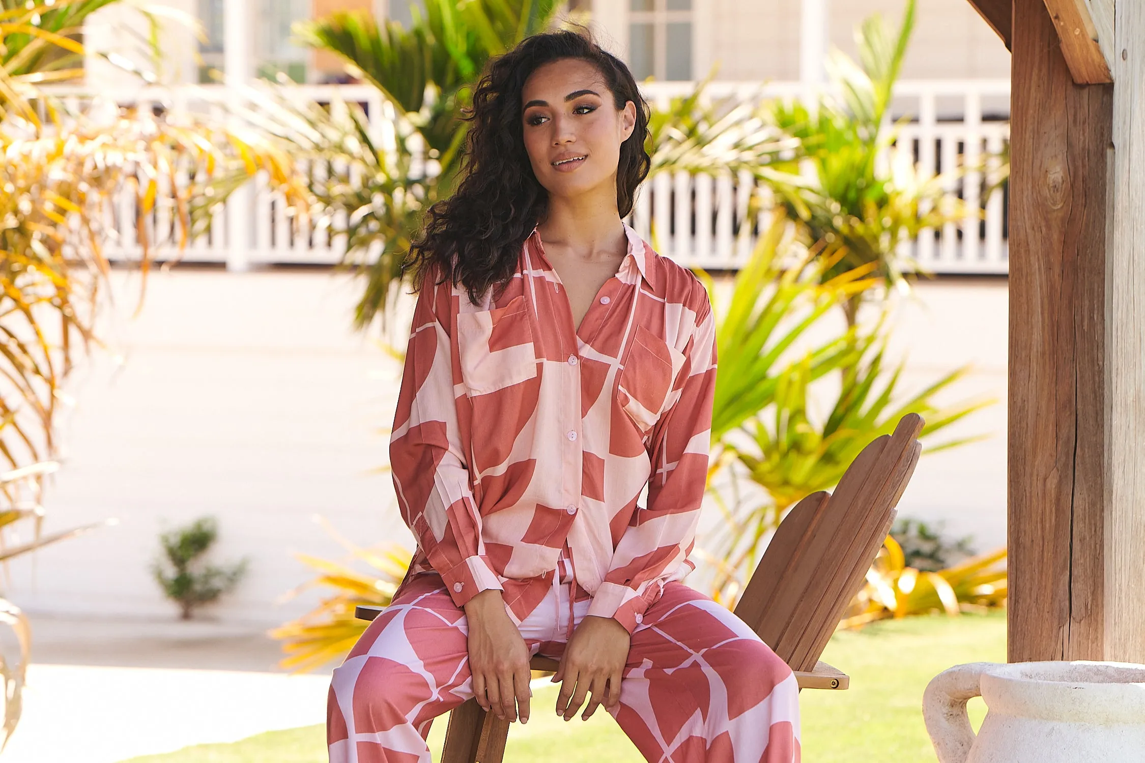 Cali Print Nadia Shirt